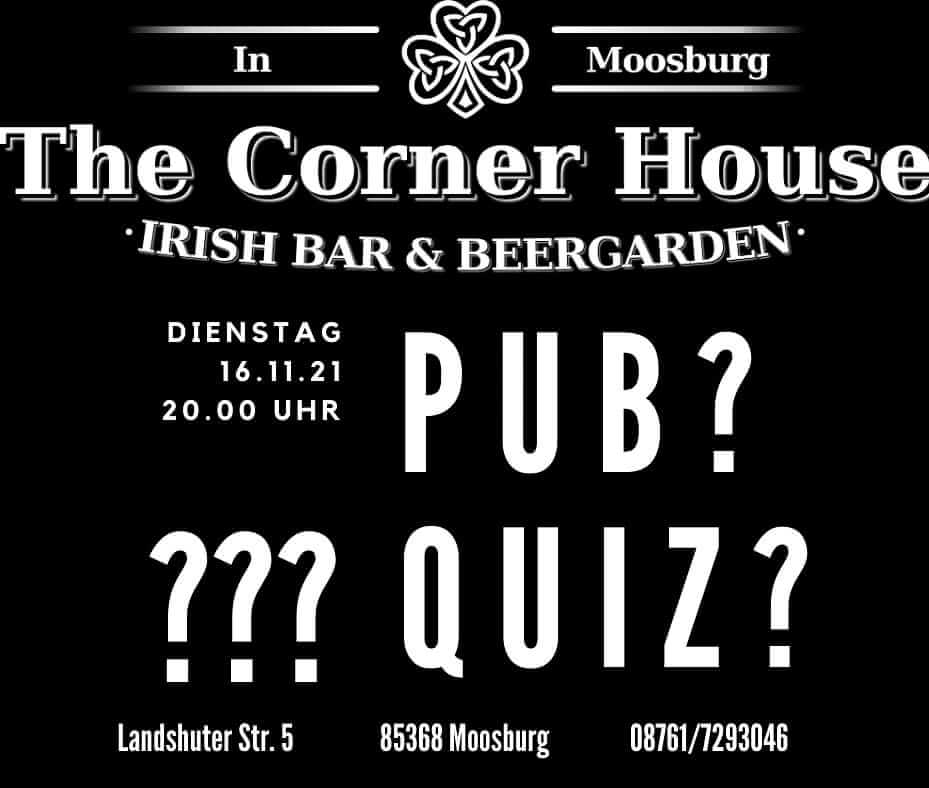 Pub Quiz @ The Corner House Winterbiergarten