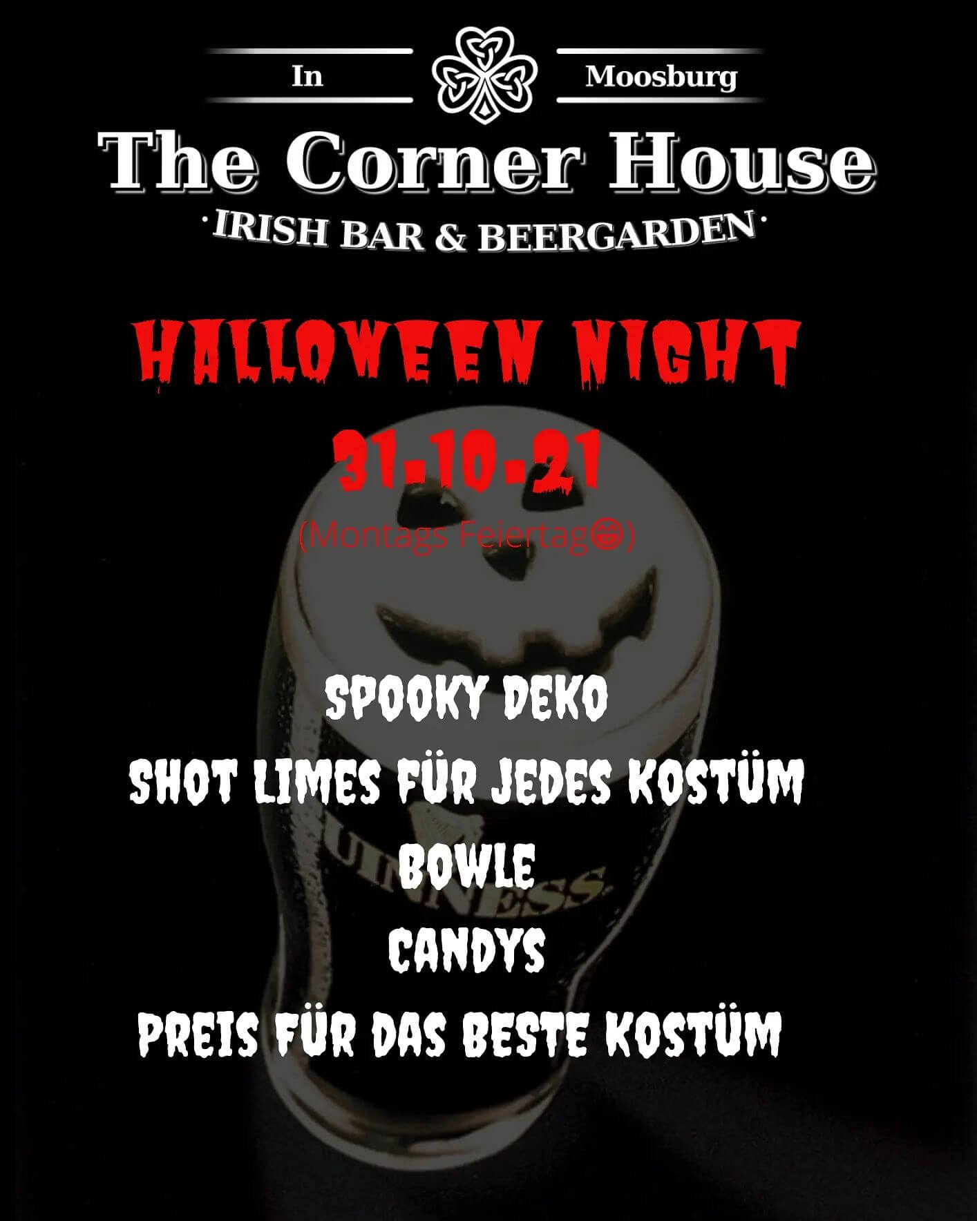 Halloween 2021 @ The Corner House