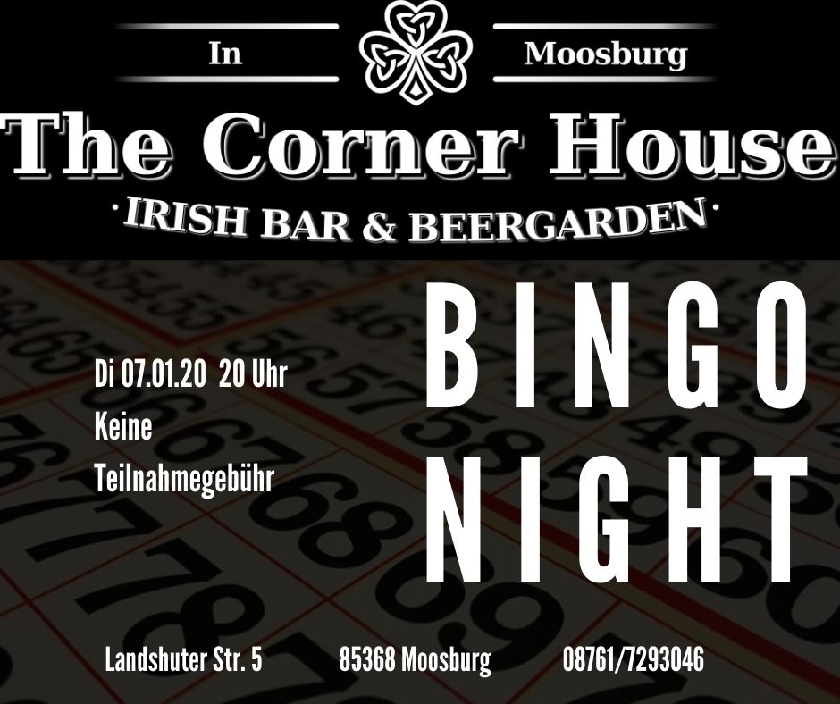 Bingo Night @ The Corner House