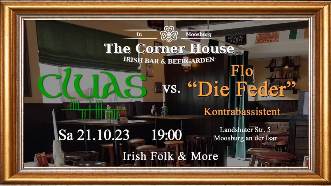 Cluas vs Flo die Feder @ The Corner House Winterbiergarten