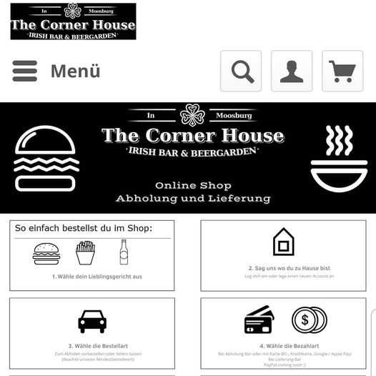 Neu: The Corner House Online Shop