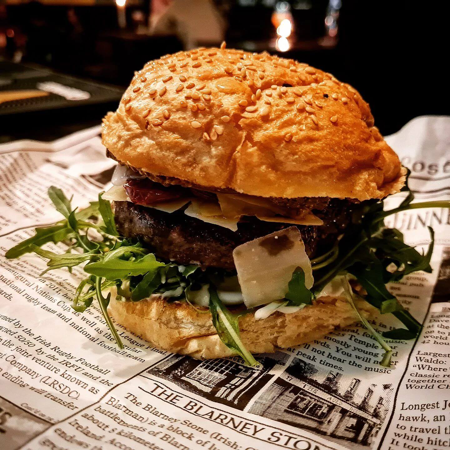 Aktuelles Burger Special: Der Parma Burger
