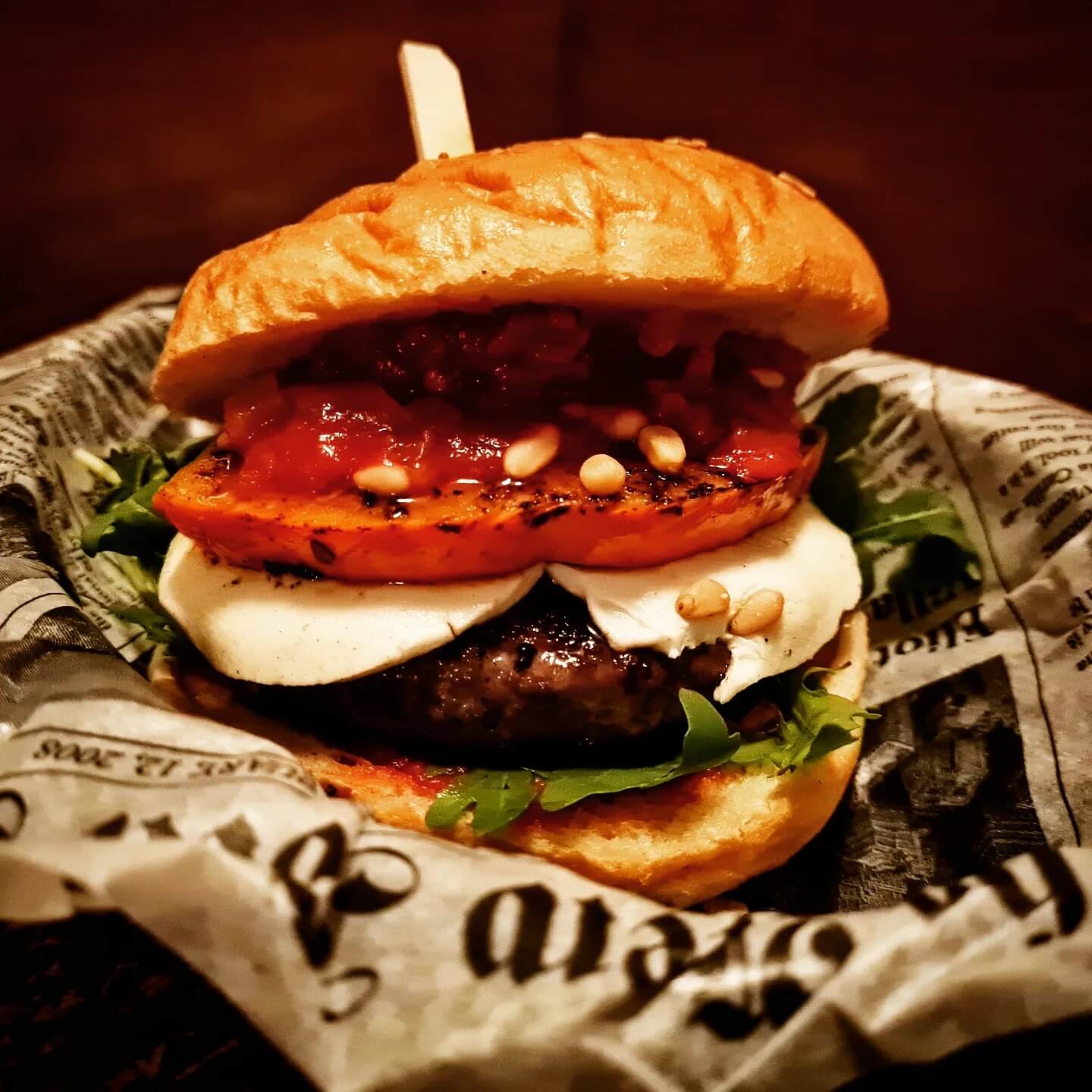 Unser herbstliches Burger Special: Der Pumplin Burger