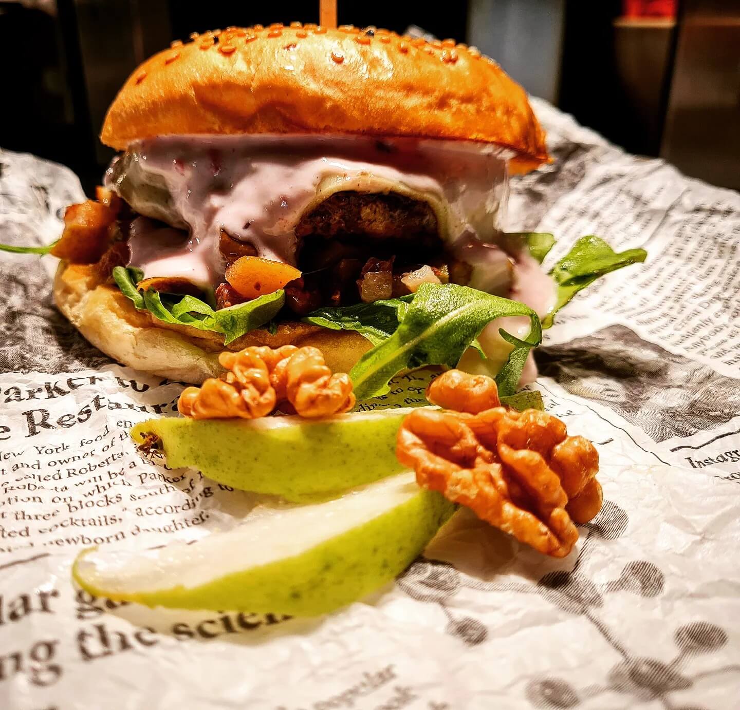 Unser aktuelles Burger Special: Der Wild Winter Burger